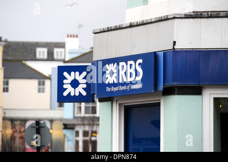 RBS Royal Bank of Scotland Zweigstelle in Brighton - 2014 Stockfoto