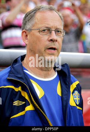 20. Juni 2006 - Publikumseingänge, Köln, Deutschland - LARS LAGERBÄCK. K48375. SCHWEDEN V ENGLAND. WM-STADION, KÖLN, FRANKREICH... 20.06.2006. STEWART KENDAL / / 2006. (Kredit-Bild: © Globe Photos/ZUMAPRESS.com) Stockfoto