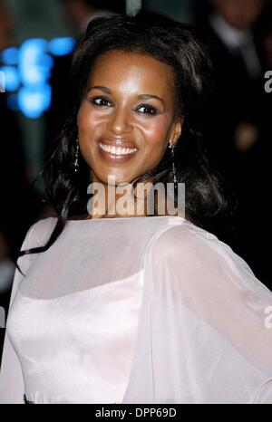 19. Oktober 2006 - das Odeon LEICESTER SQUARE in LONDON - K50353. KERRY WASHINGTON. SCHAUSPIELER. DER LETZTE KÖNIG VON SCHOTTLAND, UK PREMIER. Das ODEON LEICESTER SQUARE, LONDON.18 Oktober 2006.DIE19293. The Times BFI London Filmfestival. Kendall Stewart / / 2006 (Kredit-Bild: © Globe Photos/ZUMAPRESS.com) Stockfoto