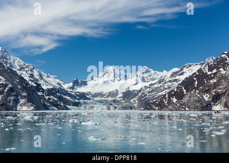 Johns Hopkins Inlet, Glacier Bay in Alaska. Stockfoto