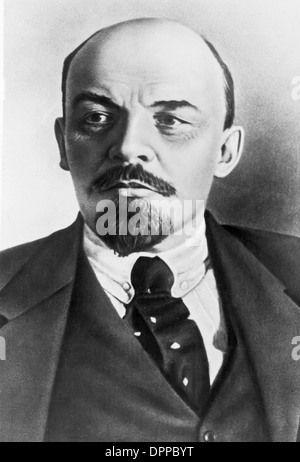 Vladimir Ilyich Lenin, russischer kommunistischer Revolutionär, Politiker und Ministerpräsident der Sowjetunion Stockfoto