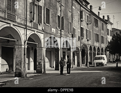 über Castel Naraldo Modena, Emilia Romagna Mittelitalien Stockfoto