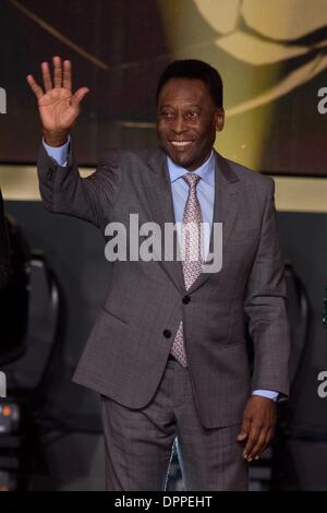 Zürich, Schweiz. 13. Januar 2014. Pele Fußball / Fußball: FIFA Ballon d ' or 2013 Gala im Kongresshaus in Zürich. © Enrico Calderoni/AFLO SPORT/Alamy Live-Nachrichten Stockfoto