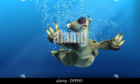 17. April 2006 - IA2-132.     SID das Faultier (stimmhaft John Leguizamo) in ICE AGE THE MELTDOWN. . K47526ES. ICE AGE 2 THE MELTDOWN. TV-FILM NOCH. Fotos von Fotos geliefert (Kredit-Bild: © Globe Photos/ZUMAPRESS.com) Stockfoto