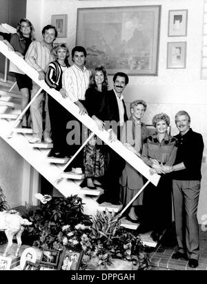 12. Juli 2006 - FLORENCE HENDERSON WITH THE BRADY BUNCH CAST: ROBERT REED, ANN B. DAVIS, MAUREEN MCCORMICK, EVE PLUMB, SUSAN OLSEN, BARRY WILLIAMS, CHRISTOPHER KNIGHT, MIKE LOOKINLAND. VON geliefert (Kredit-Bild: © Globe Photos/ZUMAPRESS.com) Stockfoto