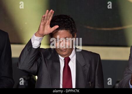 Zürich, Schweiz. 13. Januar 2014. Amarildo Fußball / Fußball: FIFA Ballon d ' or 2013 Gala im Kongresshaus in Zürich. © Enrico Calderoni/AFLO SPORT/Alamy Live-Nachrichten Stockfoto