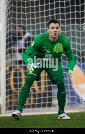 Verona, Italien. 12. Januar 2014. Rafael (Hellas) Football / Soccer: italienische "Serie A" match zwischen Hellas Verona 0-3 SSC Napoli im Stadio Marc'Antonio Bentegodi in Verona, Italien. © Maurizio Borsari/AFLO/Alamy Live-Nachrichten Stockfoto