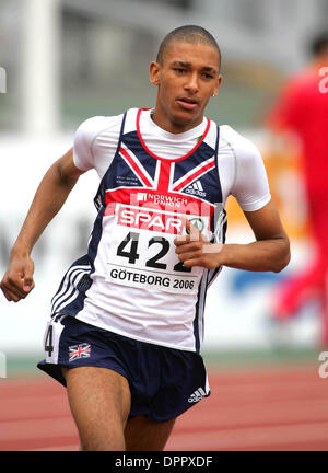 10. August 2006 - Ullevi-Stadion, Göteborg, Schweden - K49273. EUROPEAN ATHLETICS CHAMPIONSHIPS TAG VIER. MICHAEL RIMMER.800 METER. (Kredit-Bild: © Globe Photos/ZUMAPRESS.com) Stockfoto