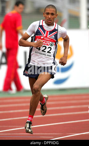 10. August 2006 - Ullevi-Stadion, Göteborg, Schweden - K49273. EUROPEAN ATHLETICS CHAMPIONSHIPS TAG VIER. MICHAEL RIMMER.800 METER. (Kredit-Bild: © Globe Photos/ZUMAPRESS.com) Stockfoto