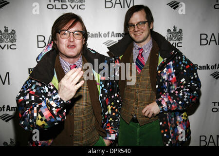 17. Februar 2009 - besuchen Brooklyn, New York, USA - ANDREW und ANDREW The Bridge Project Benefizdinner und Aufführung im BAM Howard Gilman Opera House. (Kredit-Bild: © Aviv klein/ZUMA Press) Stockfoto