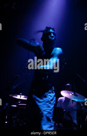 20. März 2009 - Austin, Texas, USA - TRICKY Durchführung in Austin Music Hall während SXSW 2009 - Tag 3 am 20. März 2009. (Kredit-Bild: © Aviv klein/ZUMA Press) Stockfoto