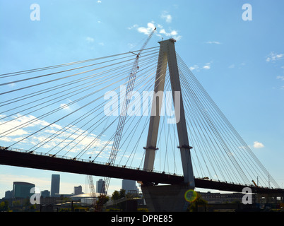 Fluss-Tour auf dem Mississippi River in St. Louis Missouri Stockfoto