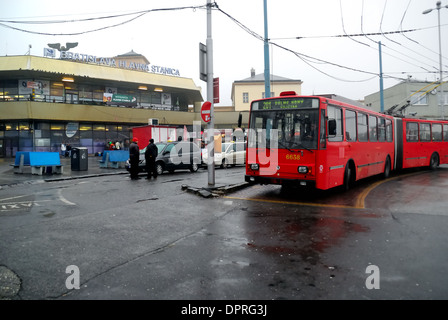 Bratislava Hauptbahnhof (Hlavna Stanica). Hlavna Stanica ist der