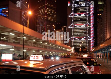 30. Dezember 2008 Leuchten - Hong Kong, China - Ampel in der Stadt von Hong Kong. (Kredit-Bild: © Rafael Ben-Ari/Chamäleons Auge/ZUMA Press) Einschränkungen: Unbekanntes Datum! Stockfoto