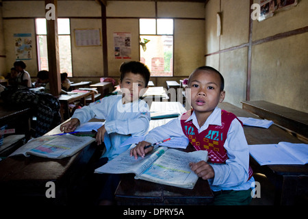 Myanmar, Amarapura, Schule Stockfoto