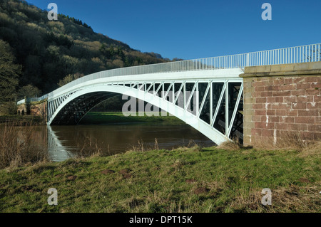 Bigsweir Brücke über den Fluss Wye in der Nähe von Tintern Stockfoto