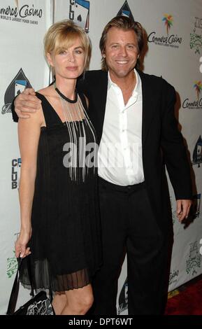 7. jährliche World Poker Tour Invitational im Commerce Casino in Commerce, CA 28.02.2009... Bild: Eileen Davidson und Vincent Van Patten... Foto: Scott Kirkland / Globe Fotos... K61107SK (Kredit-Bild: © Scott Kirkland/Globe Photos/ZUMAPRESS.com) Stockfoto