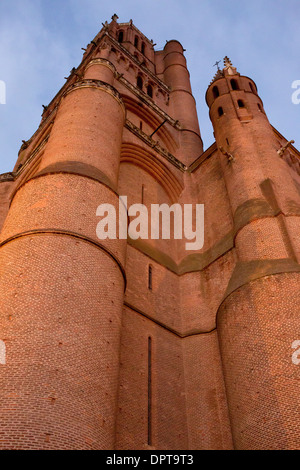 Die mittelalterliche Kathedrale Sainte-Cécile, Albi, Frankreich Stockfoto