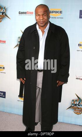 14. Dezember 2008 abgehaltenen Sony Picture Studios, Los Angeles - Los Angeles, Kalifornien, USA - Boxer MIKE TYSON auf Spike TV "Video Game Awards". (Kredit-Bild: © Paul Fenton/ZUMA Press) Stockfoto