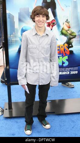 22. März 2009 - Los Angeles, Kalifornien, USA - Schauspieler VINCENT MARTELLA auf der "Monsters VS Aliens" Los Angeles Premiere statt im Gibson Amphitheater, Universal Studios (Credit-Bild: © Paul Fenton/ZUMA drücken) Stockfoto