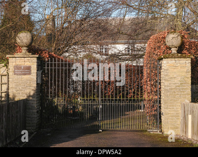 Wolfson College in Cambridge, England. Stockfoto