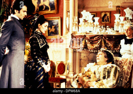 L63709SN.'' THE AGE OF INNOCENCE ". DANIEL DAY LEWIS, WINONA RYDER und MIRIAM MARGDYES. VON GLOBE FOTOS, INC. BEREITGESTELLT. TV-FILM STILL (Kredit-Bild: © Globe Photos/ZUMAPRESS.com) Stockfoto