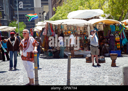 Greenmarket Square in Kapstadt - Südafrika Stockfoto