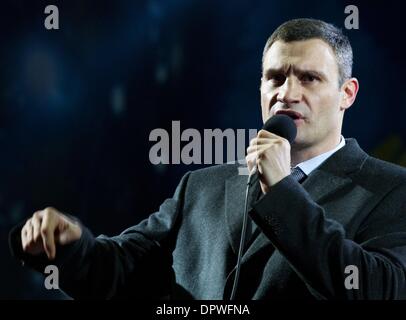 Kiew, Ukraine. 15. Januar 2014. Vitali Klitschko - einer der Führer der ukrainischen Opposition, ehemalige WBC, WBO und Ring Magazine Schwergewichts-Champion. Sergii Kharchenko/NurPhoto/ZUMAPRESS.com/Alamy © Live-Nachrichten Stockfoto