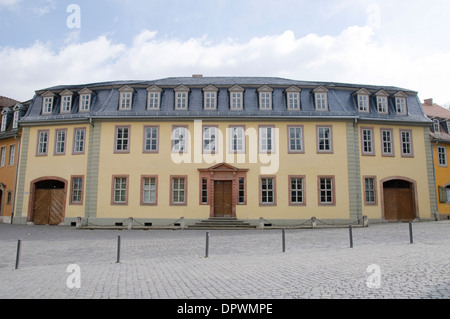 Goethe-Nationalmuseum, Weimar, Deutschland Stockfoto