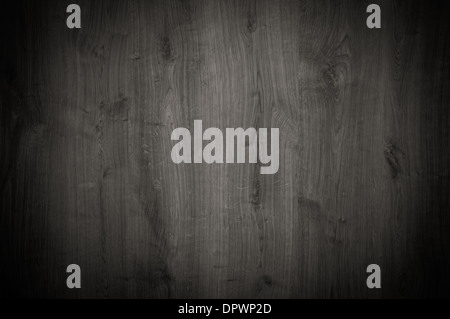 dunklem Holz Textur dramatisches Licht, natürliche Muster Stockfoto