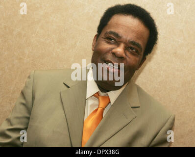 30. Dezember 2008 - Sherman Oaks, Kalifornien, ist USA - Grammy preisgekrönte Trompeter Jazzmusiker FREDDIE HUBBARD, 70, (7. April 1938 - 29. Dezember 2008) im Krankenhaus von Herz-Kreislauferkrankungen gestorben, nach einem Herzinfarkt im November letzten Jahres. Hubbard gewann seinen Grammy im Jahr 1972 für die "Erste Licht" und hieß National Endowment für Kunst Jazz Master im Jahr 2006. ABGEBILDETE 13. Januar 2006; New York, NY, Vereinigte Staaten Stockfoto