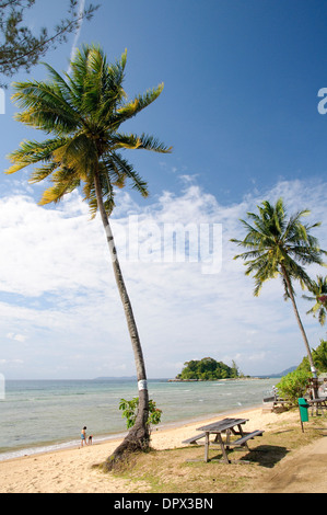 Strand von Paya, Pulau Tioman Island, Malaysia, Asien Stockfoto