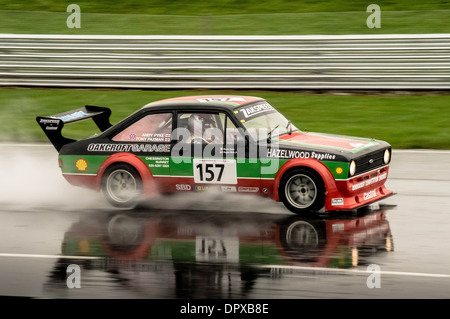 Ford Escort Classic Sport Cars Club in Snetterton 2013 Stockfoto