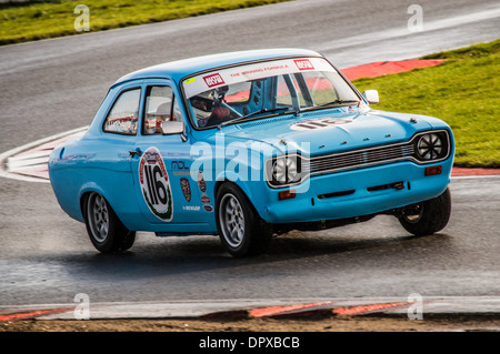 Ford Escort Sport Autos Snetterton Stockfoto