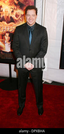 15. Januar 2009 kommt die New Yorker Premiere von "Tintenherz" statt, bei der AMC Loews Lincoln Square - New York, NY, USA - Schauspieler BRENDAN FRASER.  (Bild Kredit: ZUMApress.com) Stockfoto