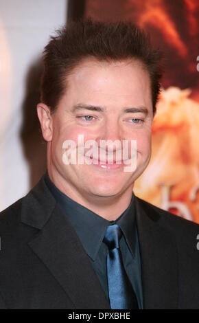 15. Januar 2009 kommt die New Yorker Premiere von "Tintenherz" statt, bei der AMC Loews Lincoln Square - New York, NY, USA - Schauspieler BRENDAN FRASER.  (Bild Kredit: ZUMApress.com) Stockfoto