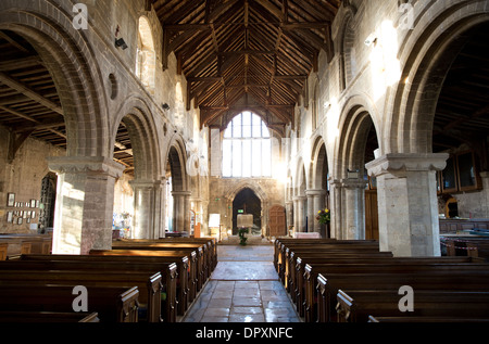 St. Marien Kirche Whaplode, Süd-Holland, Lincolnshire, UK Stockfoto