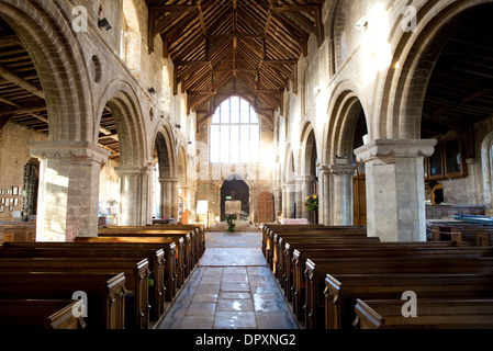 St. Marien Kirche Whaplode, Süd-Holland, Lincolnshire, UK Stockfoto