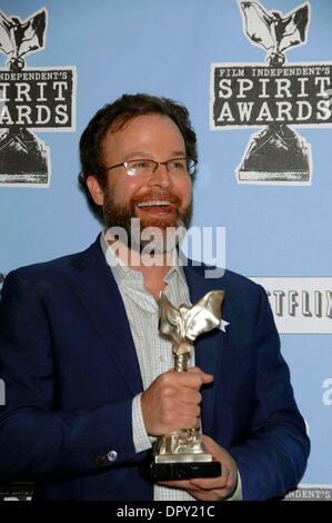 Tom McCarthy während der Film Independent Spirit Awards 2009, gehalten am 21. Februar 2009, am Strand in Santa Monica, Kalifornien... Foto: Michael Germana - Globe Fotos, Inc. Â © 2009.K61235MGE (Kredit-Bild: © Michael Germana/Globe Photos/ZUMAPRESS.com) Stockfoto