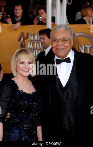 Am 25. Januar 2009, statt James Earl Jones während der 15. Annual Screen Actors Guild Awards, im Shrine Auditorium in Los Angeles... Foto: Michael Germana-Globe Fotos, Inc. Â © 2009.K60942MGE (Kredit-Bild: © Michael Germana/Globe Photos/ZUMAPRESS.com) Stockfoto