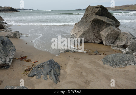 Glen Bucht Glencolmcille County Donegal Ireland Stockfoto