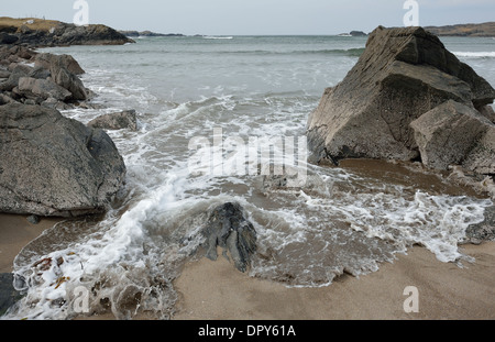 Glen Bucht Glencolmcille County Donegal Ireland Stockfoto