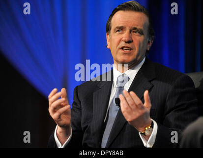 24. März 2009 spricht - Washington, DC, USA - ROBERT Stahl, ehemaliger Präsident und CEO von Wachovia Corp., auf dem Wall Street Journal Future of Finance Konferenz.  (Kredit-Bild: © Jay Mallin/ZUMA Press) Stockfoto