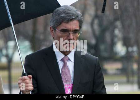 Joe Kaeser, der Chief Executive Officer der Siemens AG. Stockfoto