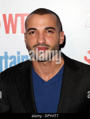 3. März 2009 statt - West Hollywood, Kalifornien, USA - Schauspieler HAAZ SLEIMAN Ankunft in "The L Word" Farewell-Party im Cafe La Boheme. (Kredit-Bild: © Lisa O'Connor/ZUMA Press) Stockfoto