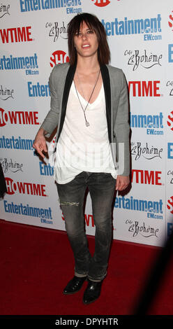 3. März 2009 statt - West Hollywood, Kalifornien, USA - Schauspielerin KATHERINE MOENNIG Ankunft in "The L Word" Farewell-Party im Cafe La Boheme. (Kredit-Bild: © Lisa O'Connor/ZUMA Press) Stockfoto