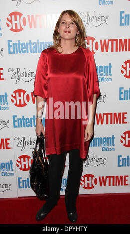 3. März 2009 statt - West Hollywood, Kalifornien, USA - Schauspielerin LAUREL HOLLOMAN Ankunft in "The L Word" Farewell-Party im Cafe La Boheme. (Kredit-Bild: © Lisa O'Connor/ZUMA Press) Stockfoto