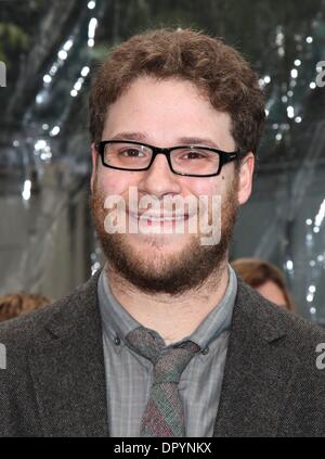 22. März 2009 statt - Universal City, Kalifornien, USA - Schauspieler SETH ROGEN Ankunft in "Monsters VS Aliens" Los Angeles Premiere im Gibson Amphitheatre. (Kredit-Bild: © Lisa O'Connor/ZUMA Press) Stockfoto