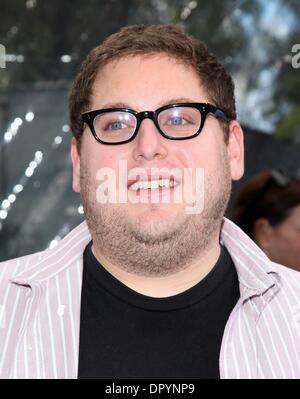 22. März 2009 statt - Universal City, Kalifornien, USA - Schauspieler JONAH HILL Ankunft in "Monsters VS Aliens" Los Angeles Premiere im Gibson Amphitheatre. (Kredit-Bild: © Lisa O'Connor/ZUMA Press) Stockfoto