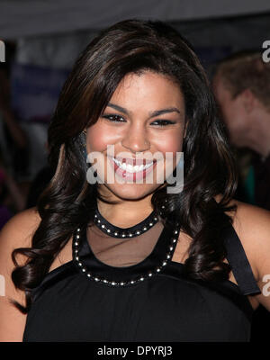 Februar 24,2009 - Hollywood, Kalifornien, USA - Sängerin JORDIN SPARKS Ankunft in der "Jonas Brothers: 3D Konzerterlebnis" im El Capitan Theatre statt. (Kredit-Bild: © Lisa O'Connor/ZUMA Press) Stockfoto